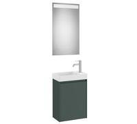 Ensemble Meuble lave-mains Ona 1 Porte 45cm Vert Mat - Roca A851696513