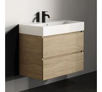 Ensemble Meuble Riho Spring Rise Lavabo 1 trou, 2 tiroirs, 800mm Just Oak
