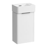 Ensemble Meuble Salle De Bain Laufen VAL Meuble Base 1 porte et lave-mains, 1 trou à droite 340x630x220mm RAL