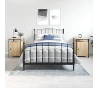 Ensemble Meuble Sous Vasque Et Miroir En Bois Massif Recyclé