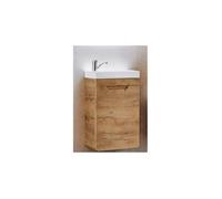 Ensemble meuble sous-vasque + vasque - P 22 x L 40 cm - Archipel Craft