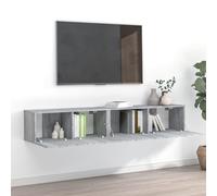 vidaXL Ensemble de meubles TV 2 pièces Sonoma Bois d'ingénierie Gris