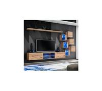 Ensemble meuble tv "switch xxi" 180cm naturel