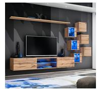 Ensemble Meuble TV "Switch XXI" 260cm Naturel