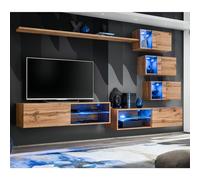 Ensemble Meuble TV "Switch XXIV" 250cm Naturel