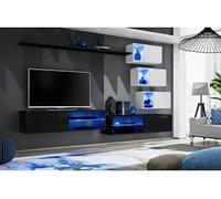 Ensemble Meuble Tv switch XXIV 250cm Noiret Blanc