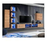 Ensemble Meuble TV "Switch XXVI" 320cm Naturel