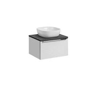 Ensemble meuble vasque à poser - 60 cm - Camille White