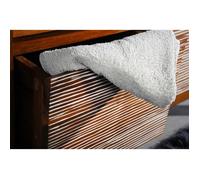 Ensemble meuble vasque salle de bain 85 cm en bois teck New Savanah avec miroir Taille - Meuble+miroir - sans vasque