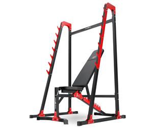 Ensemble MH24 | Banc de musculation MH-L115 + supports multiniveaux MH-S204 - Marbo Sport