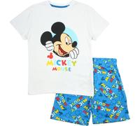 Ensemble - Mickey - Garçon - Enfant 5A - Blanc - 100 % coton 160 g/m² SJ, mélange : 93 % coton, 7 % polyester. - TrendyFlair