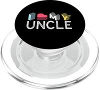 Ensemble Mignon avec Inscription « I Love My Uncle » PopSockets PopGrip pour MagSafe