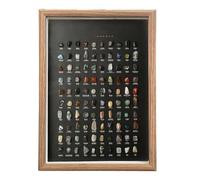 Ensemble Minéral De 100 Pièces - Collection De Spécimens Naturels, Kit De Géologie Éducative, Décoration Scientifique Pour La Maison, Exposition De Roches À Collectionner | Bureau À Domicile Salon Étu