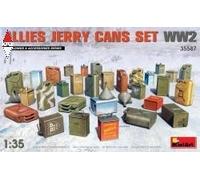 MiniArt Kit 1:35 35587 – Lot de 30 bidons alliés, réplique fidèle, non laqué