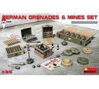 MiniArt Maquette 1:35 – Ensemble grenades et mines allemandes MIN35258