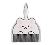 Ensemble mini pelle et balayette, brosse de nettoyage portable et pelle à poussière, pelle en plastique durable avec balai pour un ramassage facile, fibres de nylon douces, idéal pour le nettoyage