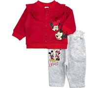 Ensemble - Minnie - Bébé fille - Enfant 24M - Rouge - 100 % Polyester, 240 g/m² Fleece - TrendyFlair