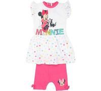 Ensemble - Minnie - Bébé fille - Enfant 6M - Blanc - T-shirt : 100 % coton - Leggings : 95 % coton - 5 % élasthanne - TrendyFlair