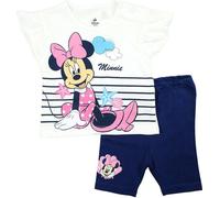Ensemble - Minnie - Fille - Enfant 12M - Bleu marine foncé - 95 % coton - 5 % élasthanne - TrendyFlair