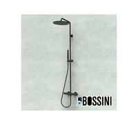 Ensemble mitigeur colonne de douche 280mm noir mat BLACK & WHITE - BOSSINI L10092073
