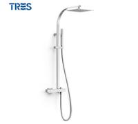 Ensemble mitigeur douche CUADRO Chrome - TRES 00719101