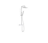 Ensemble mitigeur douche Douche fixe 300x200 mm Chromé - TRES 00719702
