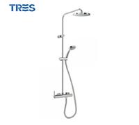 Ensemble mitigeur douche LEX Chrome - TRES 081192
