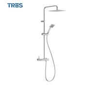 Ensemble mitigeur douche LEX CHROME - TRES 08119301