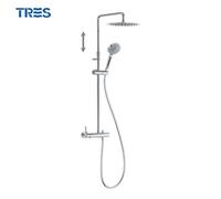 Ensemble mitigeur douche LEX chrome - TRES 08119702