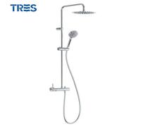 Ensemble mitigeur douche LEX Chrome - TRES 181191