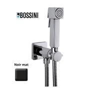 Ensemble mitigeur progressif avec flexible et douchette CUBE-BRASS noir mat - BOSSINI E38003073