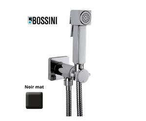 Ensemble mitigeur progressif avec flexible et douchette CUBE-BRASS noir mat - BOSSINI E38003073