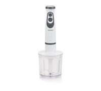 Ensemble Mixeur - Domo - Do1089m - 600 W - Vitesse Variable + Turbo - Mixeur Plongeur, Fouet, Hachoir, Verre Gradué - Blanc Domo