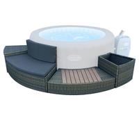 Ensemble mobilier 4 modules pour spa gonflable Lay-Z-Spa rond 200 cm - Bestway
