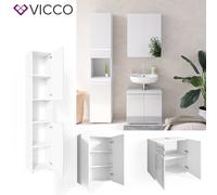Ensemble mobilier de salle de bains VICCO FREDDY, armoire de toilette, meuble so