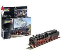 Revell Maquette de train Express Loco BR 18 505 Noir satiné – Kit de modélisme 1:87