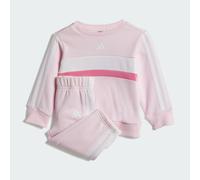 Ensemble molleton ras-du-cou 3 bandes Tiro Seasonal Essentials Enfants Clear Pink / Pink Fusion / White 12-18M