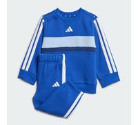 Ensemble molleton ras-du-cou 3 bandes Tiro Seasonal Essentials Enfants Royal Blue / White / Dark Blue 0-3M