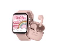 Ensemble Montre Connectée Et Écouteurs Tikkers Smart Series 13 Rose TU