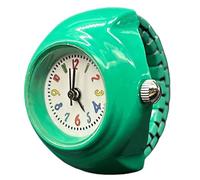 Ensemble montre et bagues en acier inoxydable avec mécanisme à quartz pour lui et elle, One Size, Comme décrit, Comme décrit.