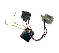 Ensemble moteur sans balais pour cutter - Pièce de rechange électrique avec carte de contrôle pour l'élagage et le travail du bois - Composant de réparation de moteur compact d'élagage de chaîne