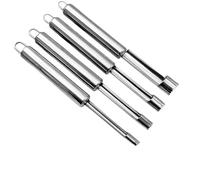 Ensemble multifonctionnel d'outils de dénoyautage en acier inoxydable de 4 pièces pour le dénoyautage des fraises, des tomates et de tous les types de légumes et de fruits