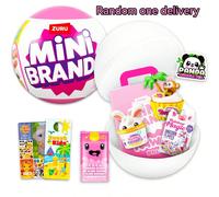 Ensemble mystère de mini marques de nourriture Kawaii - Lot avec jouets miniatures de nourriture Kawaii Zuru Surprise Mini avec autocollants, plus Série mini marques Kawaii pour enfants (style aléatoi