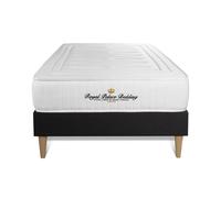 Ensemble Matelas a memoire de forme Nottingham 90x200 sommier KIT noir