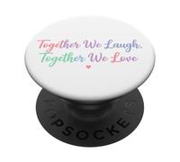 Ensemble, Nous rions Ensemble, Nous Aimons la Citation PopSockets PopGrip Adhésif