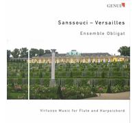 Walter Genuin – Sanssouci : Versailles – Musique pour flûte et clavecin