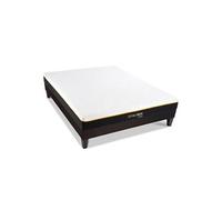 - Ensemble OLYMPE 140x200 cm - Matelas Mémoire de forme + Sommier Bois