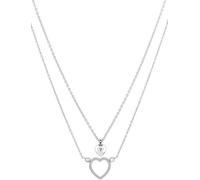 Ensemble original de bijoux en acier avec des cœurs Minimal Hearts 2770148