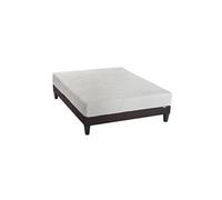 - Ensemble OSLO 180x200 cm - Matelas Mémoire de forme + Sommier Bois