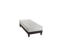 OLYMPE LITERIE - Ensemble OSLO 90x200 cm - Matelas Mémoire de forme + Sommier Bois